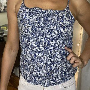 Burberry London abstract print tank top